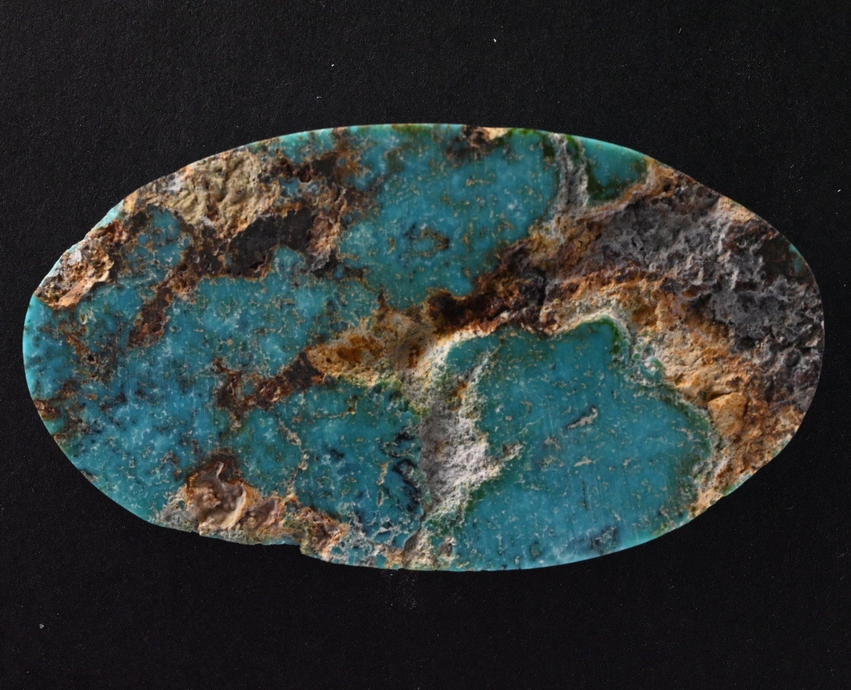 Natural Stormy Mountain Cabochon HS5663 detail photo 2