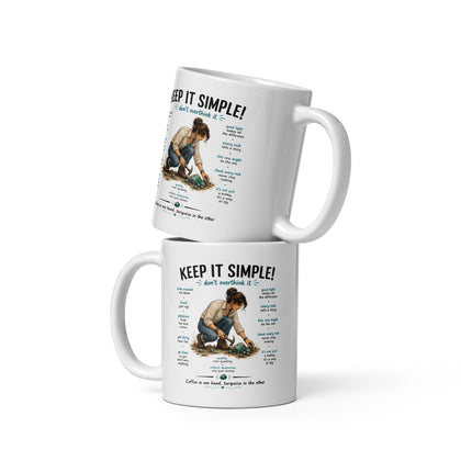 Keep It Simple – Turquoise Collector Coffee Mug